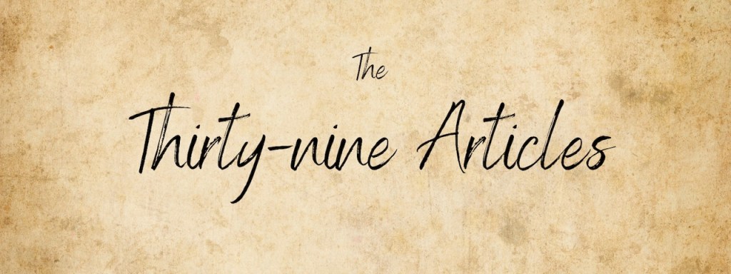 平信徒的“三十九條”指南（一）嬰兒與洗澡水